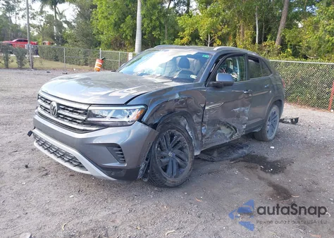 2020 Volkswagen Atlas Cross Sport 3.6L V6 Se W/Technology/3.6L V6 Se W/Technology R-Line z USA, uszkodzony, nr VIN 1V25E2CA1LC232700